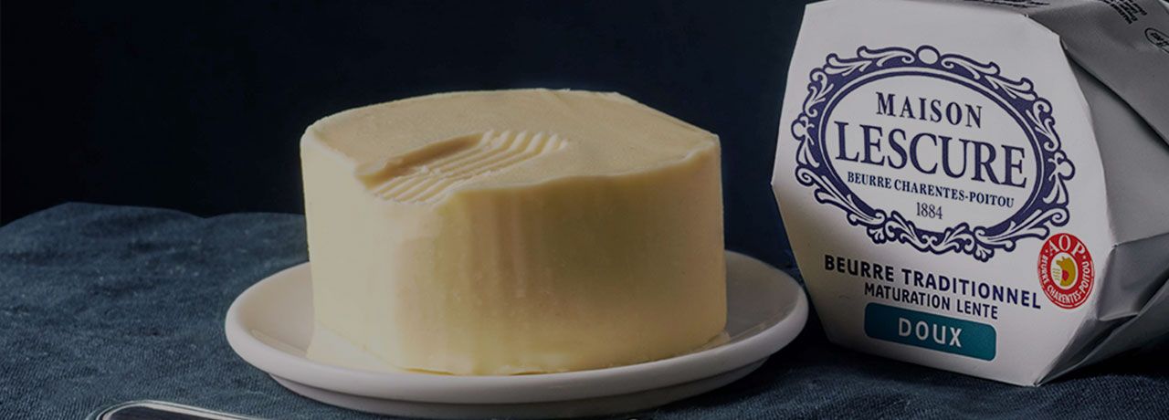 Beurre de tourage 84% Lescure (ne peut être expédié)